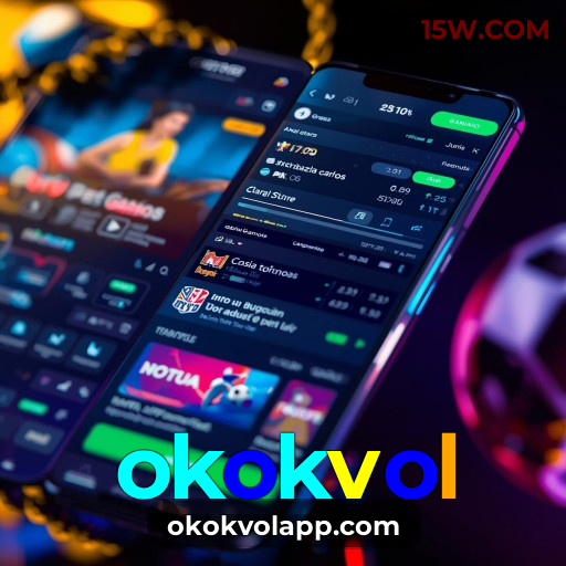 Aplicativo móvel okokvol para iOS e Android